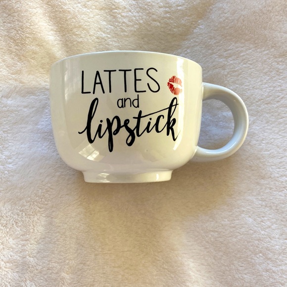 Lattes and Lipstick Coffee Mug - Picture 4 of 5